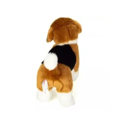 peluche Beagle debout - 23 cm