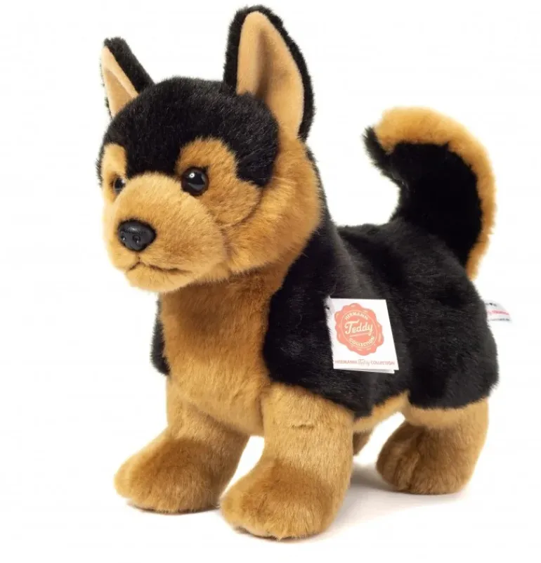 Peluche berger allemand debout - 23 cm