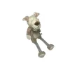 Peluche bio chien beige