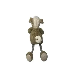 Peluche bio chien marron clair