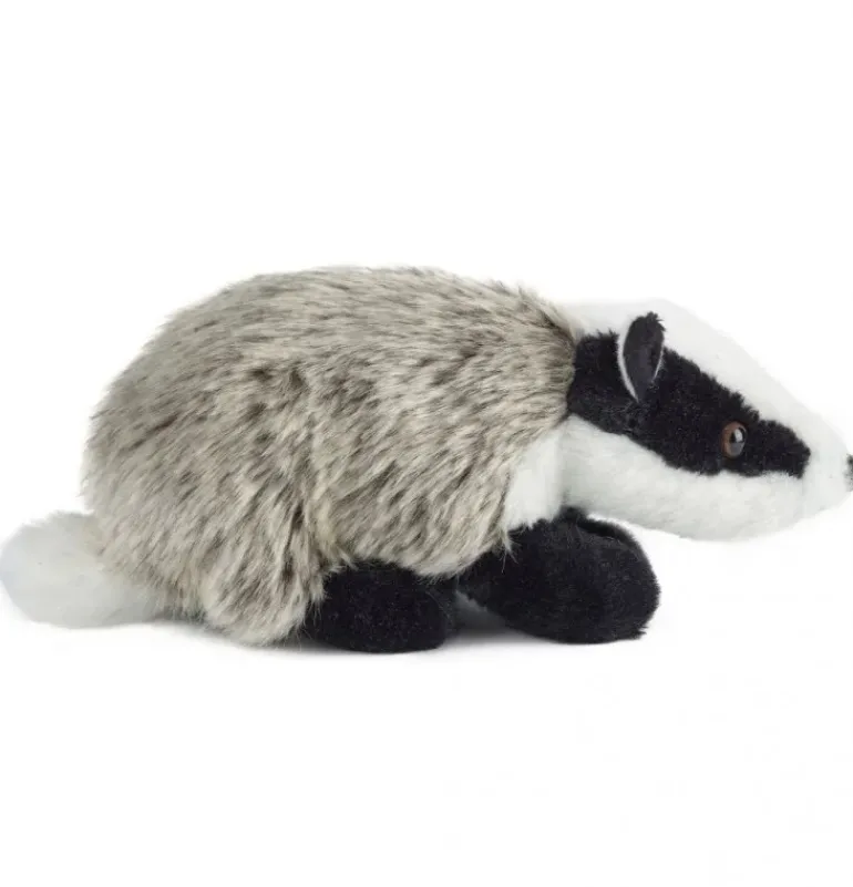 peluche blaireau - 20 cm