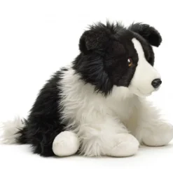 Peluche Border Collie assis - 26 cm