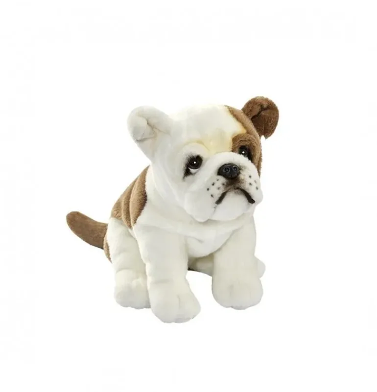 Peluche bouledogue français - 30 cm