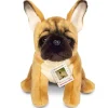 peluche Bouledogue français - 27 cm