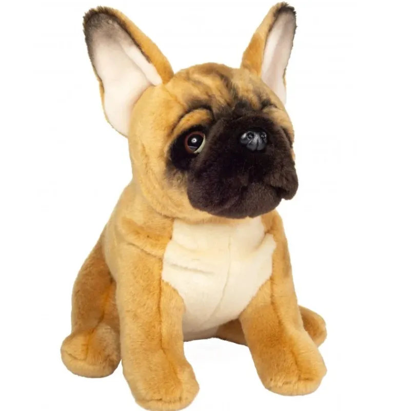 peluche Bouledogue français - 27 cm