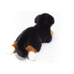 Peluche bouvier bernois couché - 40 cm