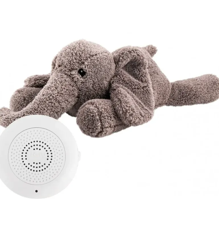 Peluche bruit blanc George l’éléphant gris