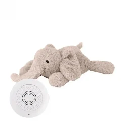 Peluche bruit blanc George l’éléphant beige