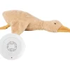Peluche bruit blanc Liva l’oie marron rechargeable