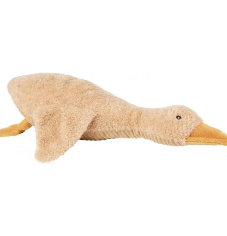 Peluche bruit blanc Liva l’oie marron rechargeable