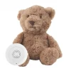 Peluche bruit blanc Lou l'ours marron rechargeable