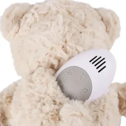 Peluche bruit blanc Lou l'ours beige