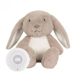 Peluche bruit blanc Milo le lapin beige rechargeable