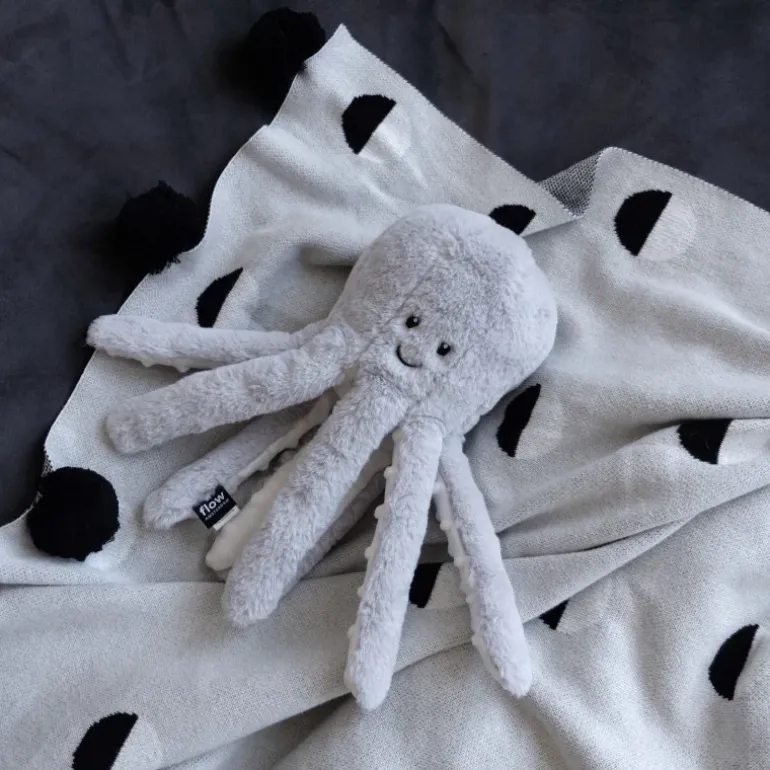 Peluche bruit blanc Olly la Pieuvre