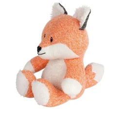 Peluche bruit blanc Renard Robin orange