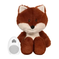 Peluche bruit blanc Renard Robin orange doux