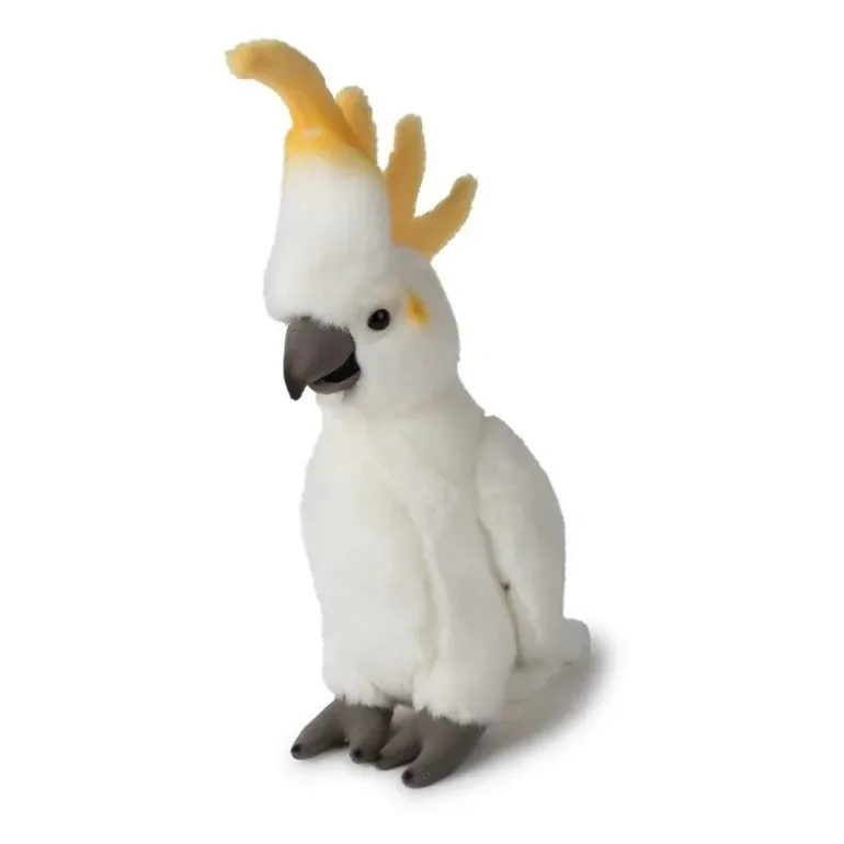 Peluche Cacatoès jaune WWF - 24 cm