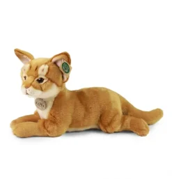 Peluche chat abyssin - 30 cm