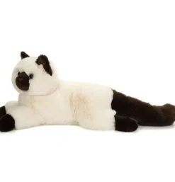 Peluche chat birman (sacré de Birmanie) - 36 cm