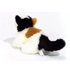 Peluche chat calico - 24 cm