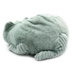 Peluche chat Miaou maman et son bébé vert menthe
