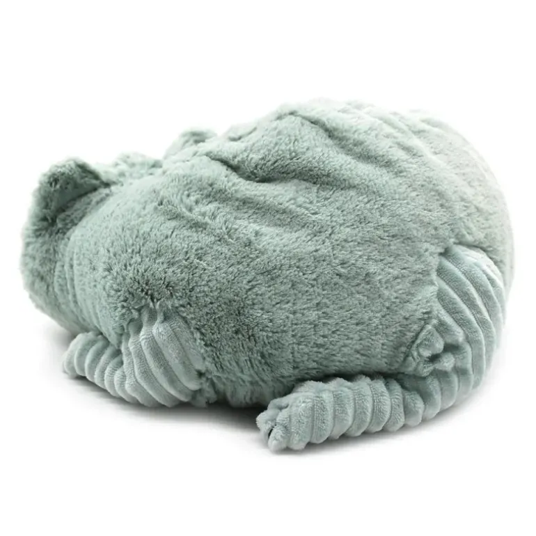 Peluche chat Miaou maman et son bébé vert menthe