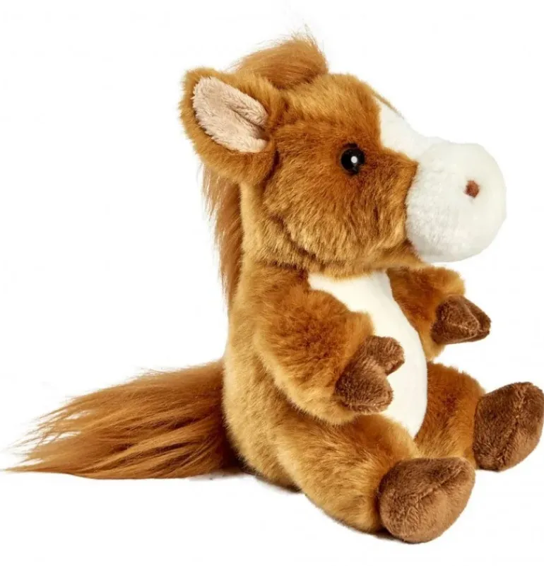 Peluche cheval - 17 cm