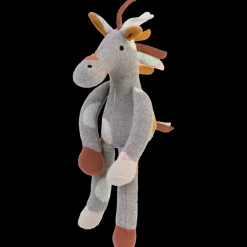 Peluche cheval tricoté - 30 cm