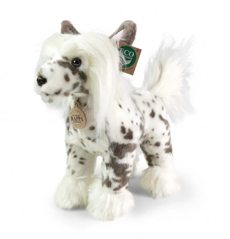 Peluche chien chinois à crête - 25 cm