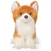 Peluche chihuahua à poil long - 27 cm