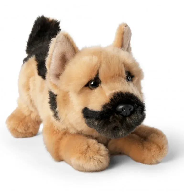 Peluche chiot berger allemand - 24 cm