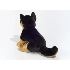 Peluche chiot berger allemand assis - 30 cm