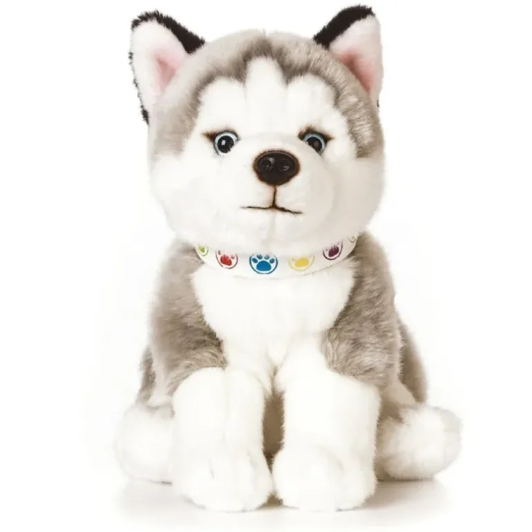 Peluche chiot Husky