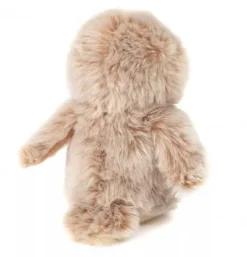 Peluche chouette brun clair - 16 cm