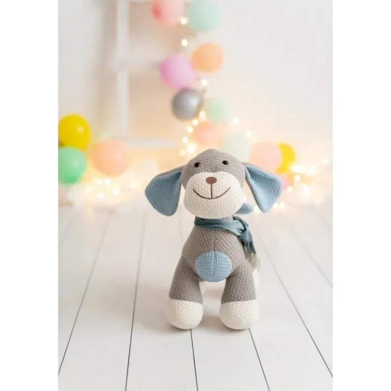 Peluche Cocker en crochet MINI