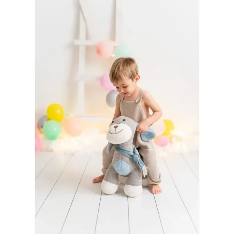 Peluche Cocker en crochet MINI