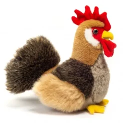 Peluche coq - 17 cm