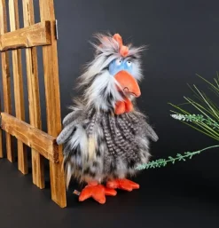 Peluche coq - 26 cm