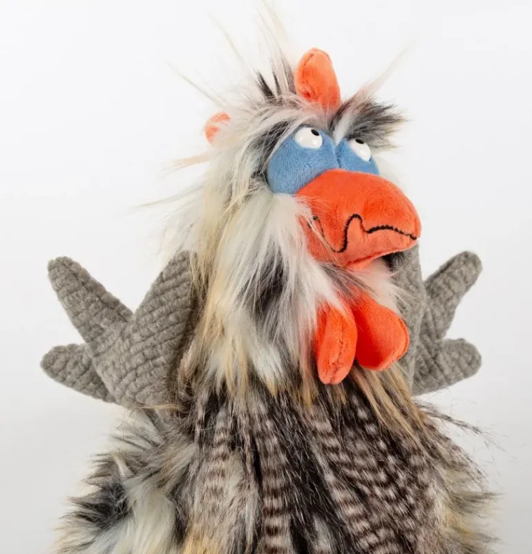 Peluche coq - 26 cm