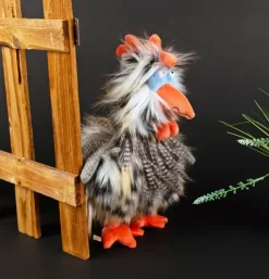 Peluche coq - 26 cm