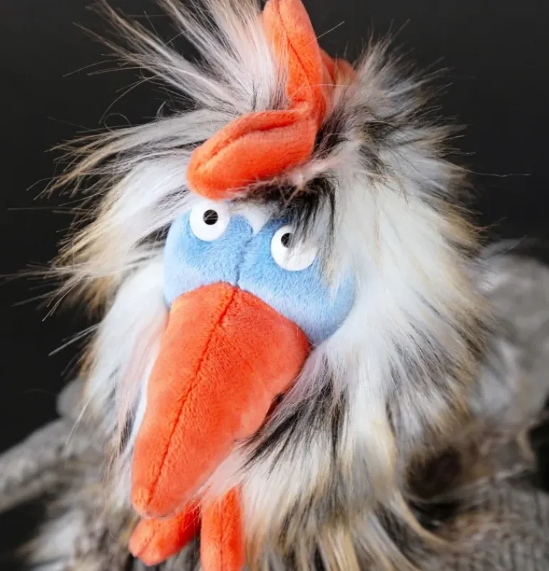 Peluche coq - 26 cm