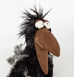 Peluche corbeau "July Jewels"