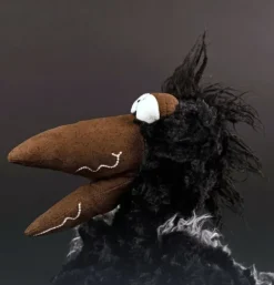 Peluche corbeau
