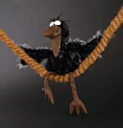 Peluche corbeau