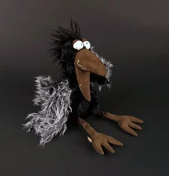 Peluche corbeau