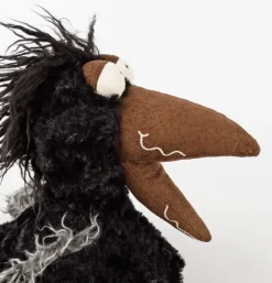 Peluche corbeau