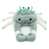 Peluche crabe maman et son bébé Cassecou menthe