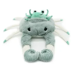 Peluche crabe maman et son bébé Cassecou menthe