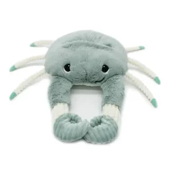 Peluche crabe maman et son bébé Cassecou menthe