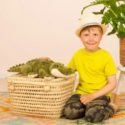 Peluche crocodile - 60 cm